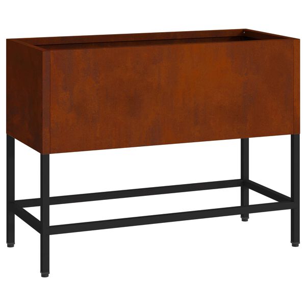 vidaXL Povi&scaron;ano vrtnarsko korito Rjav 60 x 26 x 45 cm