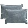 vidaXL Prevleka za blazino 2 kos HOUTEN Svetlo modra 50 x 70 cm