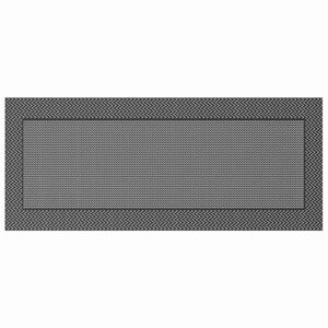vidaXL Zunanji preproga ARAKIL Črna in siva 250 x 600 cm PP