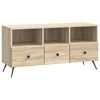 vidaXL TV omarica Sonoma hrast 102 x 34,5 x 50 cm Inženirski les