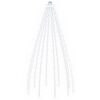 vidaXL Lučke za novoletno jelko 180 LED Hladno bela 180 cm