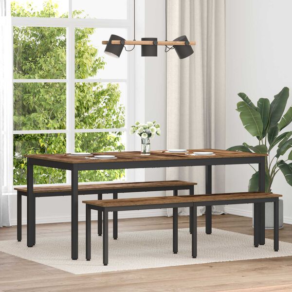 vidaXL klop Star les 160 x 35 x 45 cm Konstruiran les