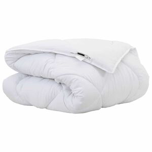 vidaXL Zimska posteljnina Bela 200 x 135 x 5 cm Poliester
