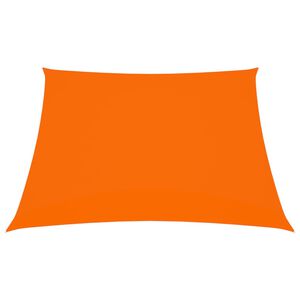 vidaXL Senčno jadro oksford blago kvadratno 2,5x2,5 m oranžno