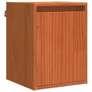 vidaXL Omarica na steni s shranjevanjem Voskast rjav 30 x 30 x 40 cm