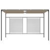 vidaXL Paviljon z zložljivo streho 3x4x2,3 m taupe 180 g/m²