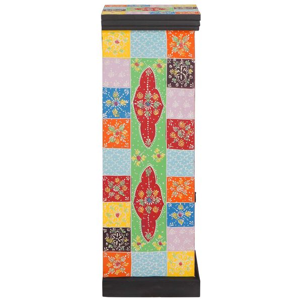 vidaXL Predalna omara večbarvno 30 x 30 x 90 cm Trden mangov les