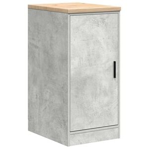 vidaXL Garažna omara za shranjevanje 40x51x85 cm trdna borovina