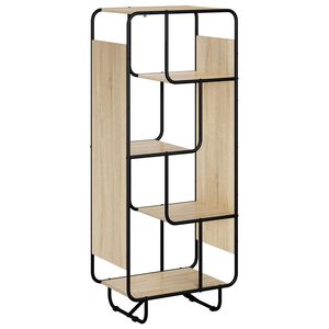 vidaXL Visoka komoda Sonoma hrast 60 x 37,5 x 144 cm Obdelan les