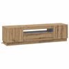 vidaXL LED TV omarica Artisan hrast Inženirski les