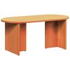 vidaXL Klubska miza Voskast rjav 80 x 39,5 x 35 cm Trden borov les