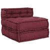 vidaXL Modularna sedežna garnitura Maroon 70x70x54 Tkanina