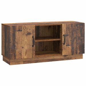 vidaXL TV omarica Star les 102 x 34,5 x 47 cm Inženirski les