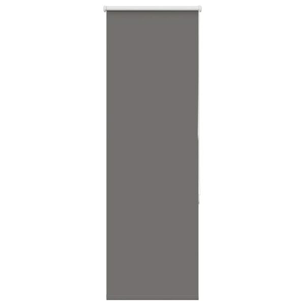 vidaXL Roller Blind Blackout siv 55x150 cm &Scaron;irina tkanine 50,7 cm