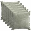 vidaXL Prevleka za blazino 6 kos HOUTEN Zelena 55 x 55 cm