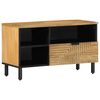 vidaXL TV omarica rjava 80x33x46 cm masivni les Mango