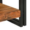 vidaXL Konzolna miza Rjava 120 x 33 x 75 cm Trden akacijev les