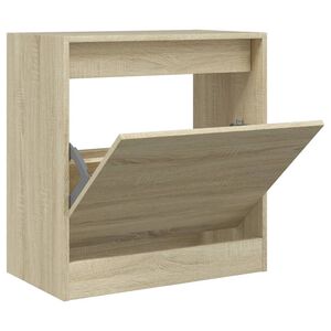 vidaXL Omarica za čevlje sonoma hrast 60x34x63,5 cm inženirski les
