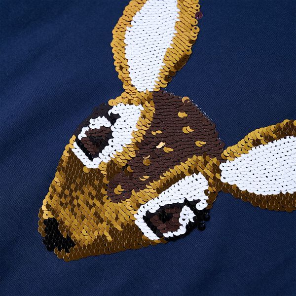 Otro&scaron;ka majica z dolgimi rokavi mornarska 116