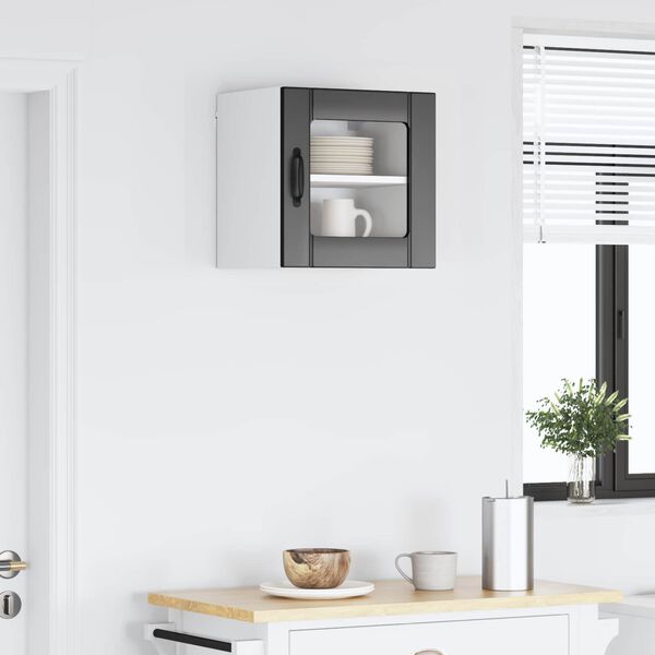 vidaXL Kuhinjski element Črna 40 x 31 x 40 cm Konstruiran les