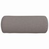 vidaXL Blazine 2 pcs Taupe Ø 15 x 40 cm blago
