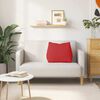 vidaXL Poglavni vzglavnik Rdeča 60 x 20 x 50 cm blago