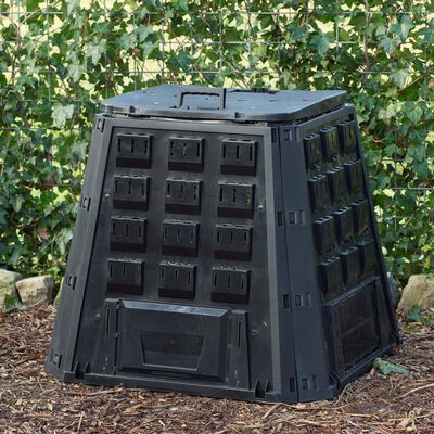 Nature Kompostnik črne barve 400 L