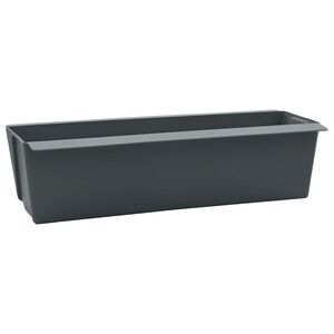vidaXL Cvečni zaboji za euro palete 24 kos Siva 36 x 13,5 x 9,5 cm