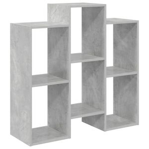 vidaXL Strani &scaron;al Betonsko siva 90 x 30 x 90 cm