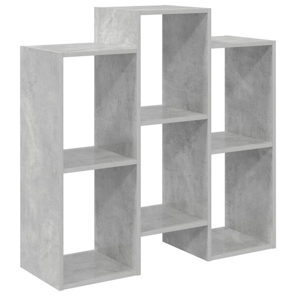 vidaXL Strani &scaron;al Betonsko siva 90 x 30 x 90 cm