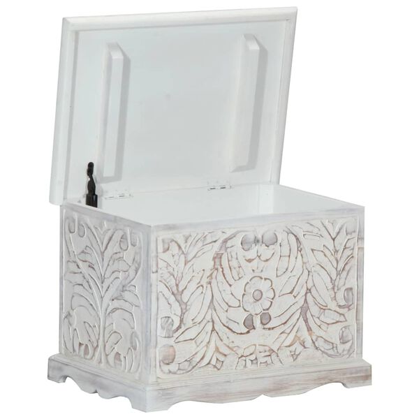 vidaXL &Scaron;katla za shranjevanje 58x40x40 cm trden akacijev les