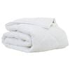 vidaXL Odeja Bela 220 x 140 x 4 cm Poliester