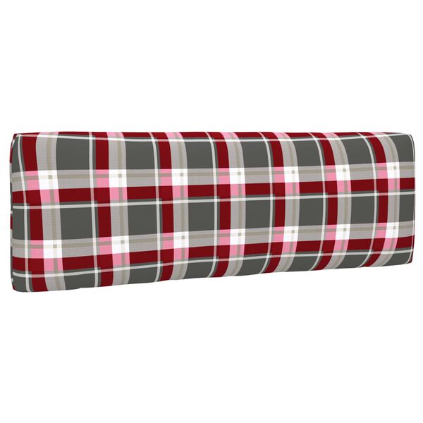 vidaXL Vrtni srednji kavč iz palet črna impregnirana borovina