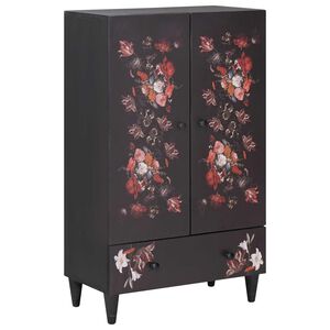 vidaXL Omare za shranjevanje s predalom večbarvno 60 x 33,5 x 100 cm