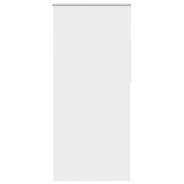 vidaXL Roleta / Senčilo za Zatemnitev Oken 100 x 230 cm Bele Barve