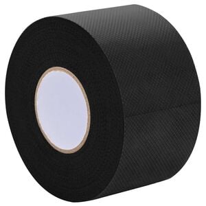 vidaXL Samolepljiva tape za umetno travo Črna 5 cm x 10 m