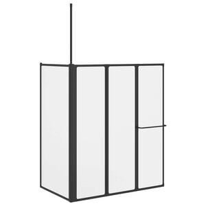 vidaXL Tu&scaron; stena Bela 120 x 70 x 137 cm Aluminij