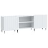 vidaXL TV omarica Bela 150 x 31 x 52 cm Inženirski les