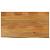 vidaXL Mizna plo&scaron;?a z naravnim robom 110x60x2,5 cm trden mangov les