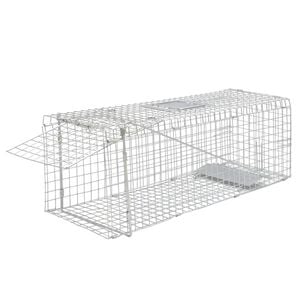 vidaXL Pocinkana past za žive živali 80 cm