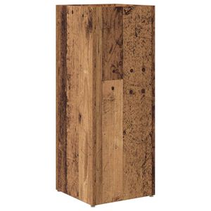 vidaXL Stojalo za dežnik Star les 25 x 24,5 x 64 cm Inženirski les