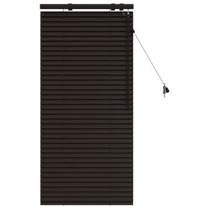 vidaXL Venecijanska žaluzija Temno rjava 65 x 130 cm 35 mm