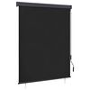 vidaXL Zunanje rolo senčilo 140x250 cm antracitno