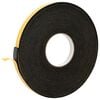 vidaXL Samolepilni pena trak Črna 10mm x 10m CR pena