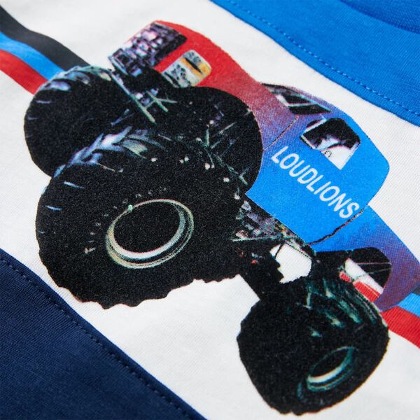 Otro&scaron;ka majica s kratkimi rokavi modra in mornarska 92