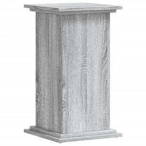 vidaXL Stojalo za rastline siva sonoma 33x33x60 cm inženirski les