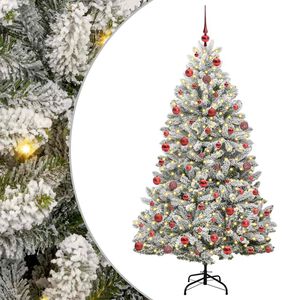 vidaXL Umestno božično drevo 180 cm 300 LED Toplo bela PVC in jeklo