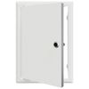 vidaXL Dostopna enota Bela 33 x 23 x 3 cm Jeklo