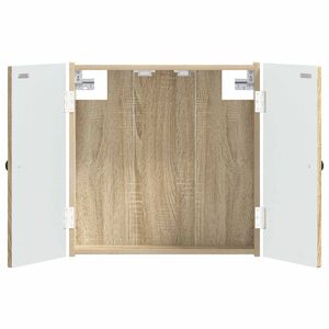 vidaXL Omara za tarče BREDA Sonoma hrast 52,5 x 10,5 x 53,5 cm