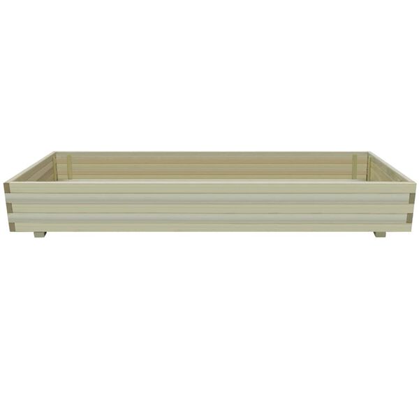 vidaXL Vrtno cvetlično korito iz impregnirane borovine 197 cm